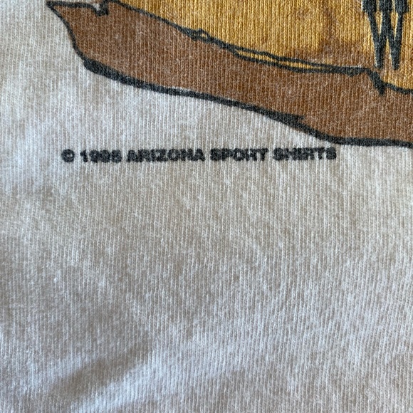 1995 Racing Steve Kinser Single Stitch T - Picture 3 of 5